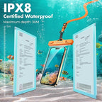 UNBREAKcable Waterproof Phone Pouch-2 Pack IPX8 Waterproof Phone Case - Image 3