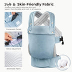 Baby Carrier Newborn to Toddler- Ergonomic, Cozy and Lightweight Infant Carrier - Image 4