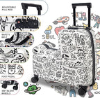 Apelila DIY Coloring Ride On Suitcase - Image 2