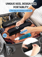 Airplane Foot Hammock, Upgraded Anti-Squeeze Foot Rest - Image 5