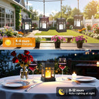 KOOPER Solar Lanterns Outdoor Waterproof, 2 Modes Hanging Solar Lantern - Image 3