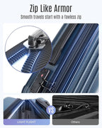 LIGHT FLIGHT Luggage Sets, Durable Hard Shell 3 Piece Set Suitcase - Image 5