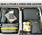 6 Set/3 Set Ultralight Compression Packing Cubes, Suitcase and Backpack Travel - Image 6