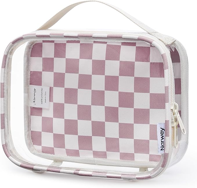 Narwey TSA Approved Clear Toiletry Bag by Narwey