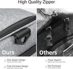 Hanke Carry on Garment Bags for Travel, Convertible Duffle Bag Luggage Bag - Image 5