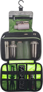 Foldable Man Hanging Travel Toiletry Bag Shaving Dopp Kit Travelling Shower - Image 2