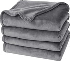 PHF Ultra Soft Fleece Blanket King Size, No Shed No Pilling Luxury Plush Cozy by PHF