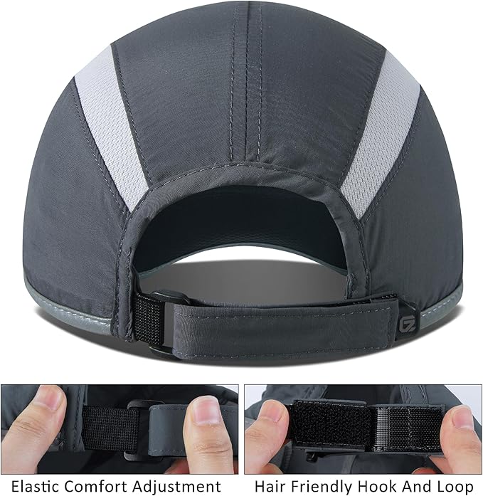 GADIEMKENSD Reflective Folding Outdoor Hat Unstructured Design UPF 50+ Sun - Image 3