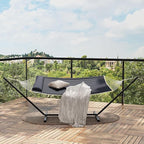 Hammock with Stand for Outside, 2 Person Portable Hammock with Breathable - Image 8