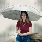 Color Glue Coating Sun Umbrella UV Protection Compact Folding Windproof - Image 6