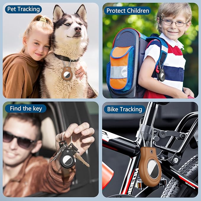 Waterproof Airtag Holder, 2 Pack Airtag Case - Image 6