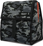 Freezable Lunch Bag, Charcoal Camo - Image 2