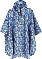 ANYOO Waterproof Rain Poncho Lightweight Reusable Hiking Hooded Coat Jacket by Anyoo
