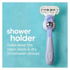 Gillette Venus Deluxe Smooth Swirl Women's Razor Handle + 2 Blade Refills - Image 6