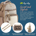Itzy Ritzy Diaper Bag Backpack – Large Capacity Boss Plus Baby Backpack Diaper - Image 6