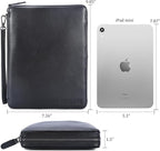 Polare Full Grain Leather Travel Cable Organizer Case Electronics Accessories - Image 2