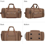 WITZMAN Mens Duffle Bags for Traveling Canvas Weekender Travel Bag Expandable - Image 9