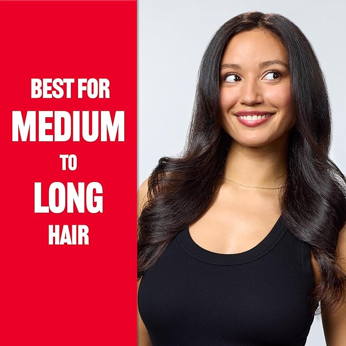 REVLON One-Step Volumizer, Blow Dryer Brush for Easy Salon-Style Blowouts, Revlon Blow Dry Brush is Great for All Hair Types and Lengths (Black)