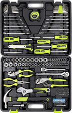 FASTPRO 225-Piece Household Tool Set, SAE & Metric Mechanics Hand Tool Set by FASTPRO
