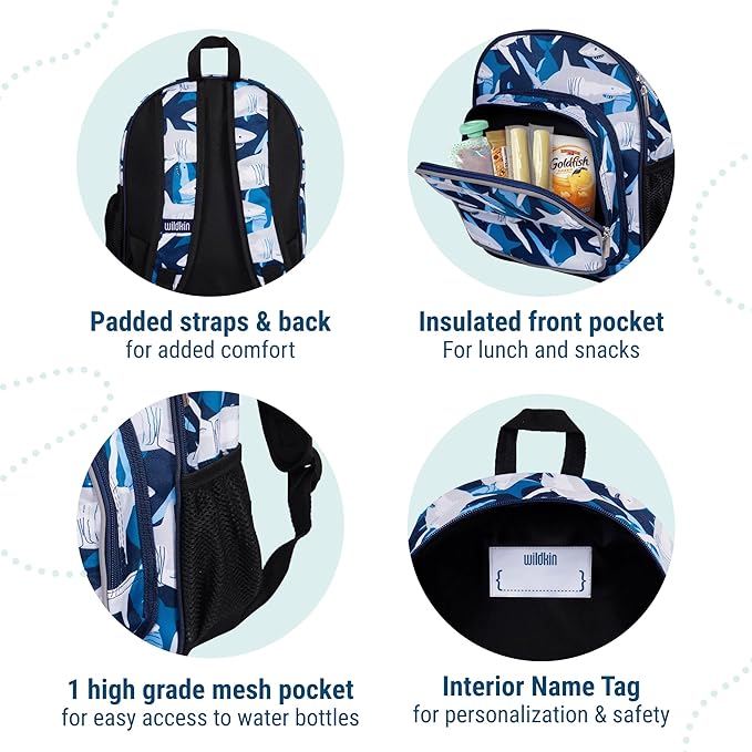 Wildkin 12-inch Kids Backpack – Padded, Adjustable - Image 3