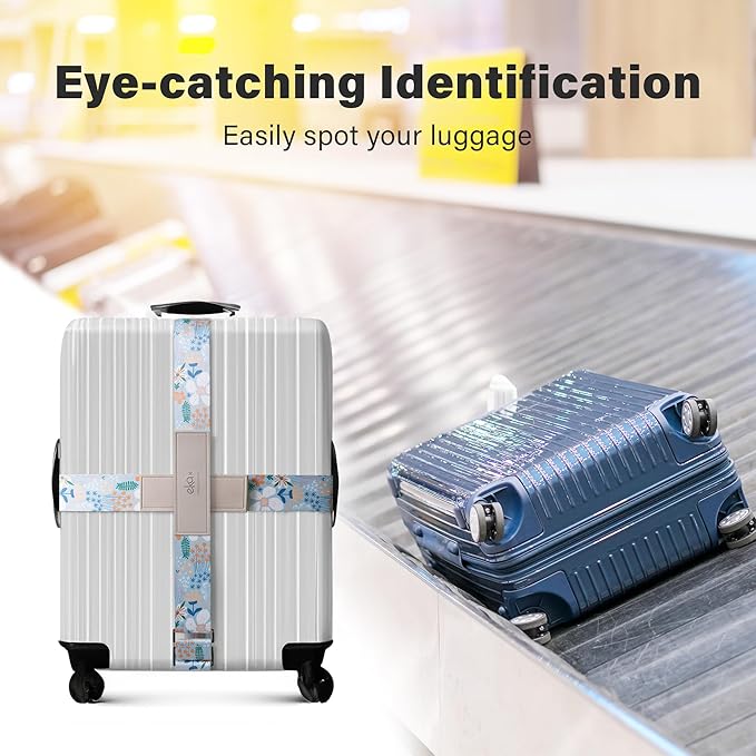 Luggage Straps for Suitcases, Adjustable Luggage Elastic Belt, Travel - Image 2