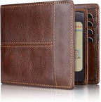 Swallowmall Mens Wallet Rfid Blocking Leather Wallet by Swallowmall