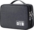 MIRLEWAIY Travel Cords Organizer Case Double-Layer Electronic Accessories by MIRLEWAIY