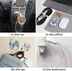 SenseAGE 5 Pack Cord Organizer, Bow Cord Keeper, Cable Organizer USB Holder - Image 3