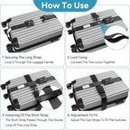 Travel Inspira TSA Lock Luggage Straps - Image 6