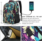 Laptop Backpack, Business Travel Anti Theft Slim Durable Laptops Backpack - Image 4