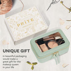 Prite Clear Makeup Bag Cosmetic Organizer Case Waterproof Travel Toiletry Bag - Image 7