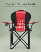 SONGMICS Folding Camping Chair, - Image 5
