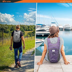 SKYSPER 15L/20L Foldable Hiking Backpack Lightweight Packable Travel Daypack - Image 6