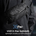 tomtoc 3.5L X-Pac Sling Bag - Image 3
