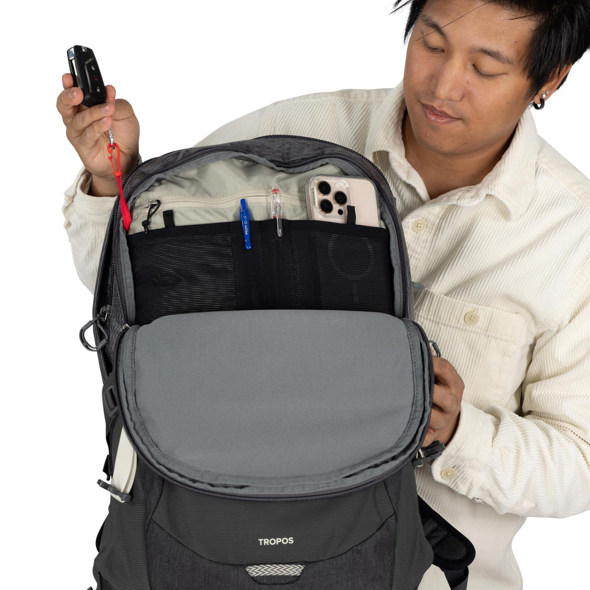Tropos Laptop Backpack (One Size / Phantom Grey Heather)