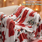 PHF Printed Fleece Blanket King Size, No Shed No Pilling Ultra Soft Plush Cozy - Image 3