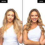 FoxyBae Rotating Curling Iron - Professional Automatic Hair Curler Wand for Long Hair w/Temp Control - 1” Titanium Barrel Hair Styling Tools for Silky Curls - Self Hair Curlers - [Black-Rose-Gold]