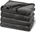 PHF Ultra Soft Fleece Blanket Queen Size, No Shed No Pilling Luxury Plush Cozy by PHF