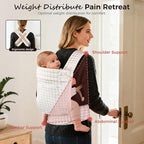Baby Carrier Newborn to Toddler- Ergonomic, Cozy and Lightweight Infant Carrier - Image 3