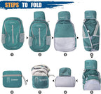ZOMAKE Ultra Lightweight Packable Backpack 25L, Foldable Hiking Backpacks Water - Image 6