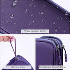 FYY Electronic Organizer, Large Travel Cable Organizer Bag Pouch Electronic - Image 4