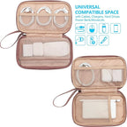 NISHEL Travel Cord Organizer Case, Double Layers Tech Electronic Bag, Essentials - Image 2