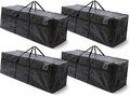 4 Pcs 176 Gallon Large Moving Bags by Clysee