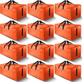 12 Pack Large Strong Moving Bags by HOMESURE