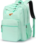 ZORFIN 26L Backpack for College, and Travel: Water Resistant Bookbag by ZORFIN-SimpleYetChic
