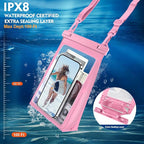 Large Waterproof Phone Pouch, Cell Phone Dry Bag - Image 2