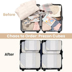 8 Set/6 Set/4 Set Compression Packing Cubes - Image 7