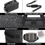 ZOMFELT Duffle Bag for travel, 40L Canvas Travel Duffel Bags for Men Women - Image 5