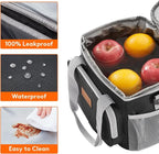 Lifewit Medium Lunch Bag Insulated Lunch Box Soft Cooler Cooling Tote - Image 5
