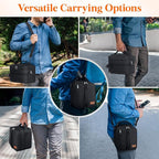 Lifewit Insulated Lunch Box for Men, Expandable Cooler Bag, Freezable Lunch Bag - Image 3